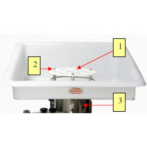 Pacesetter Plastic Coved Feed Tray